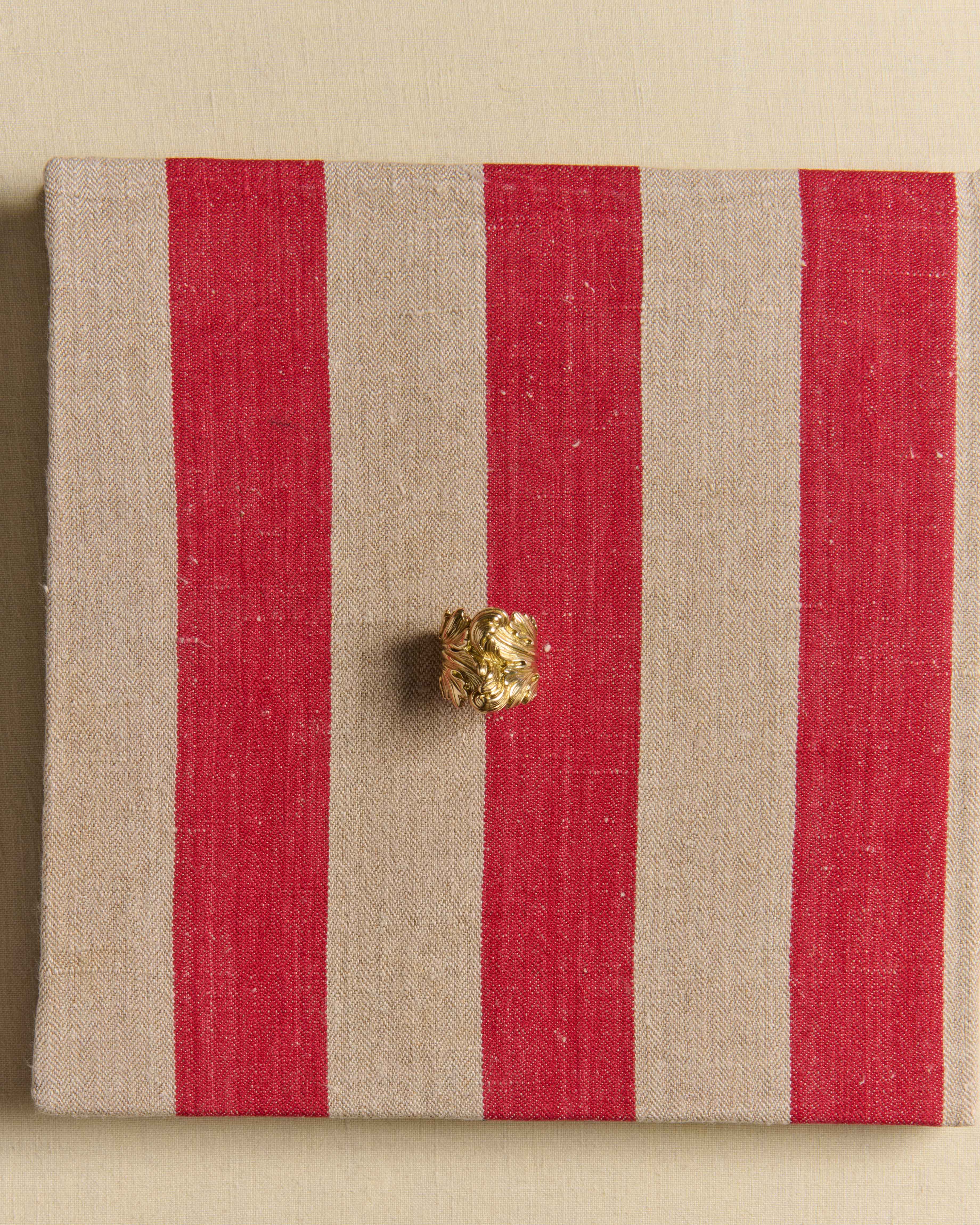 BAROQUE CASTED RING IN 18KT YELLOW GOLD - Image 5
