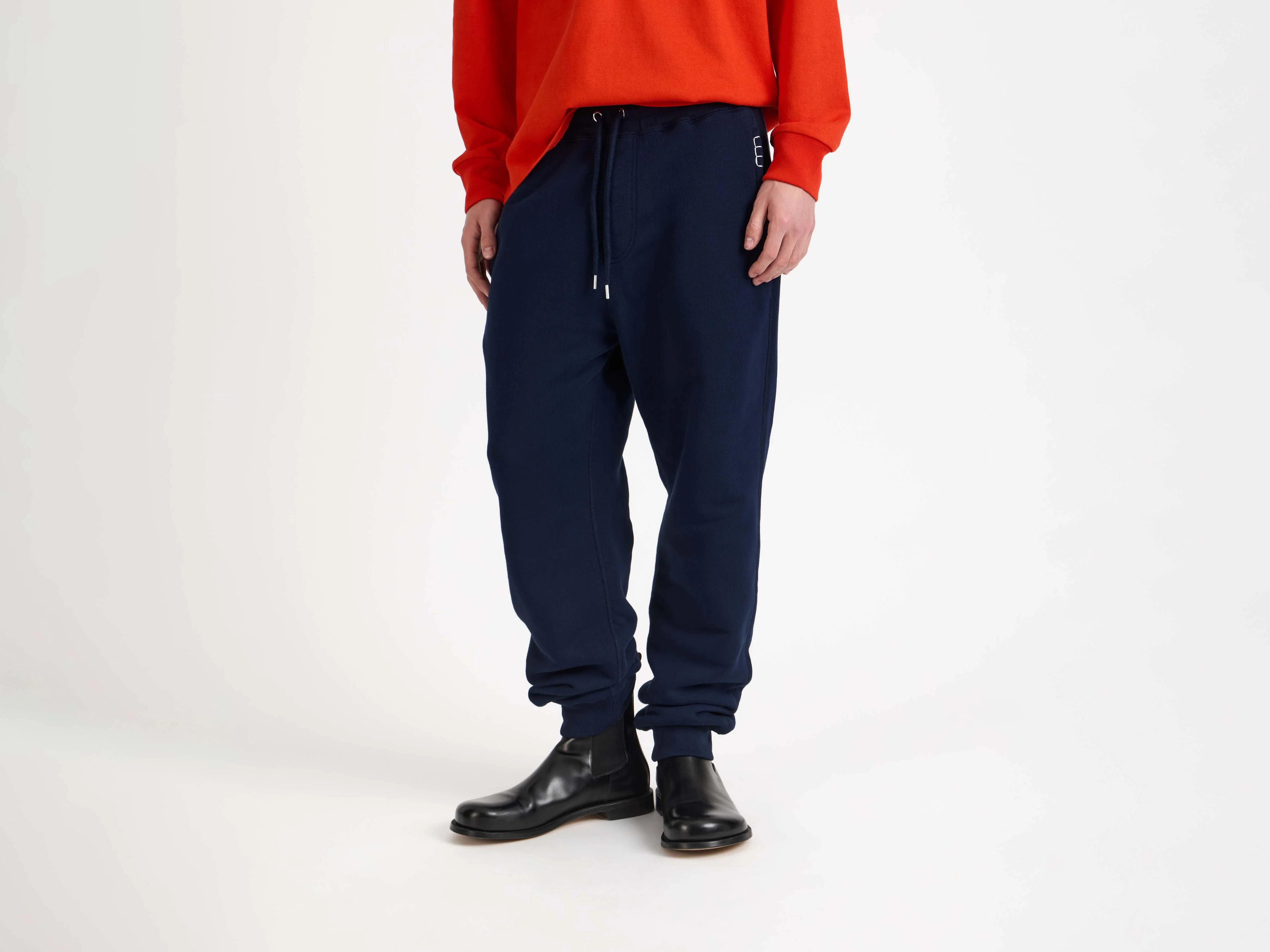 CL_CUFFED SWEATPANTS - NAVY_JR0057PG1901 - Image 2