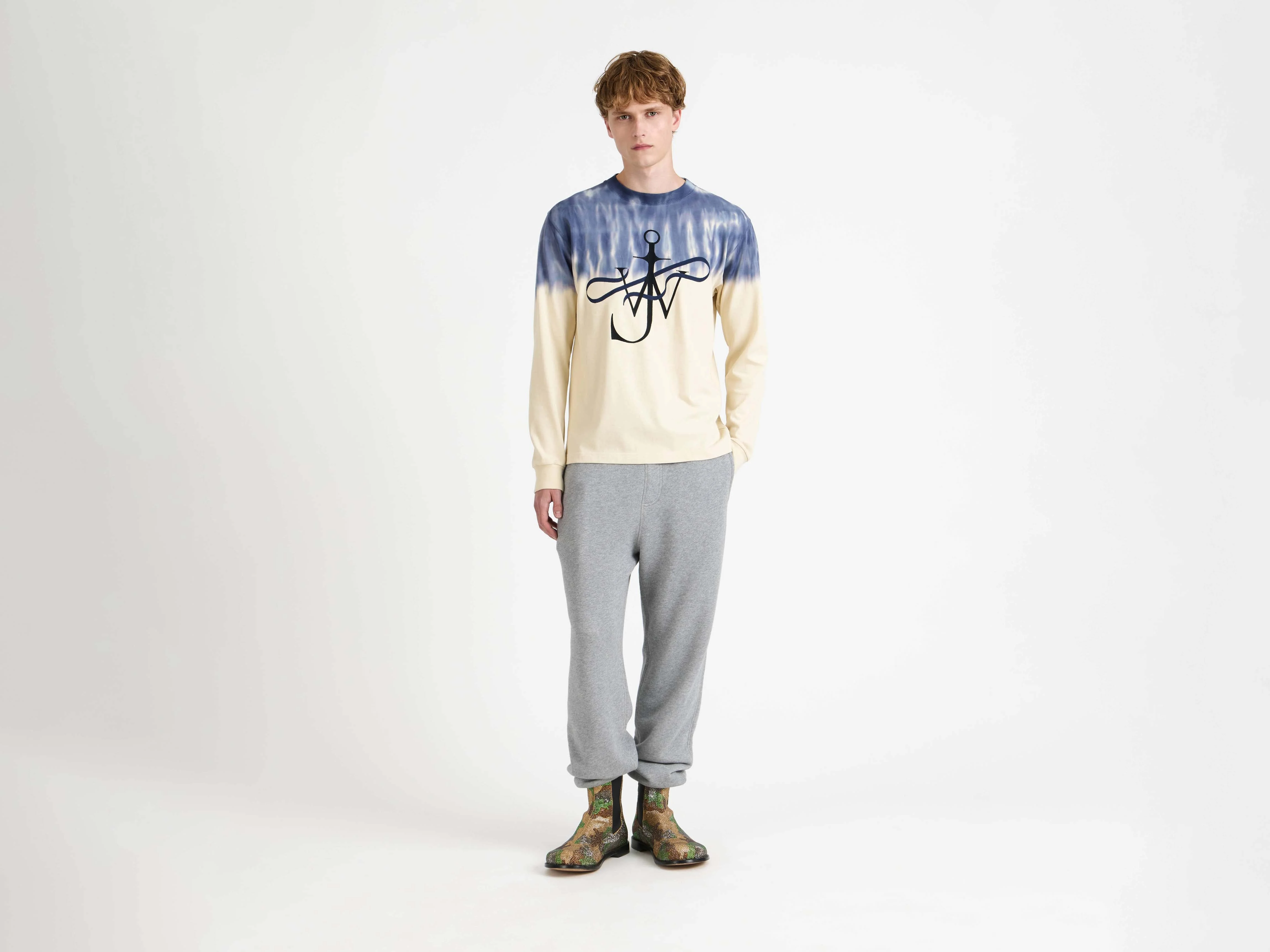 CL_CUFFED SWEATPANTS - NAVY_JR0057PG1901 - Image 3