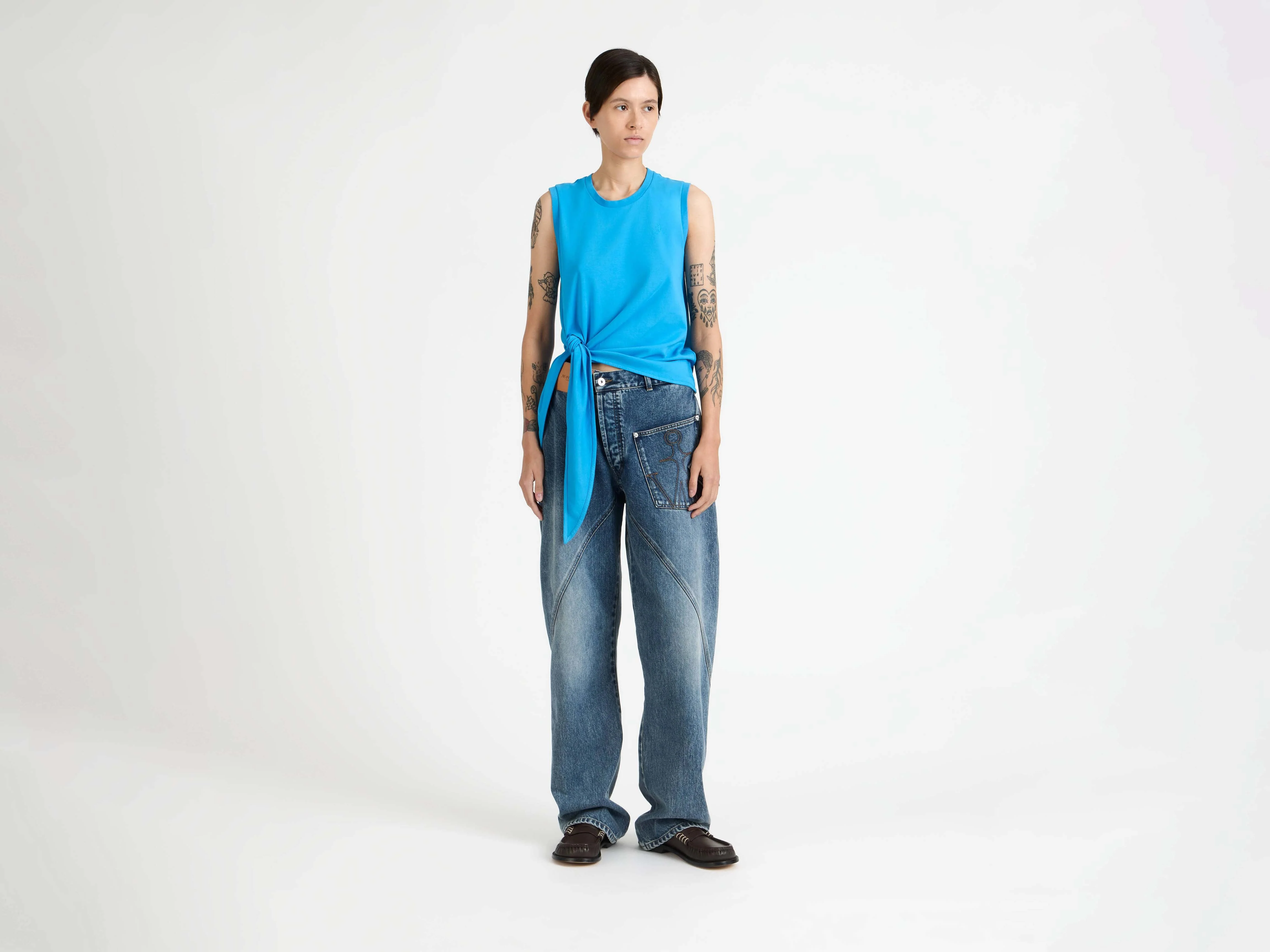 CL_HEM KNOT TANK TOP - NAVY_JO0284PG1810