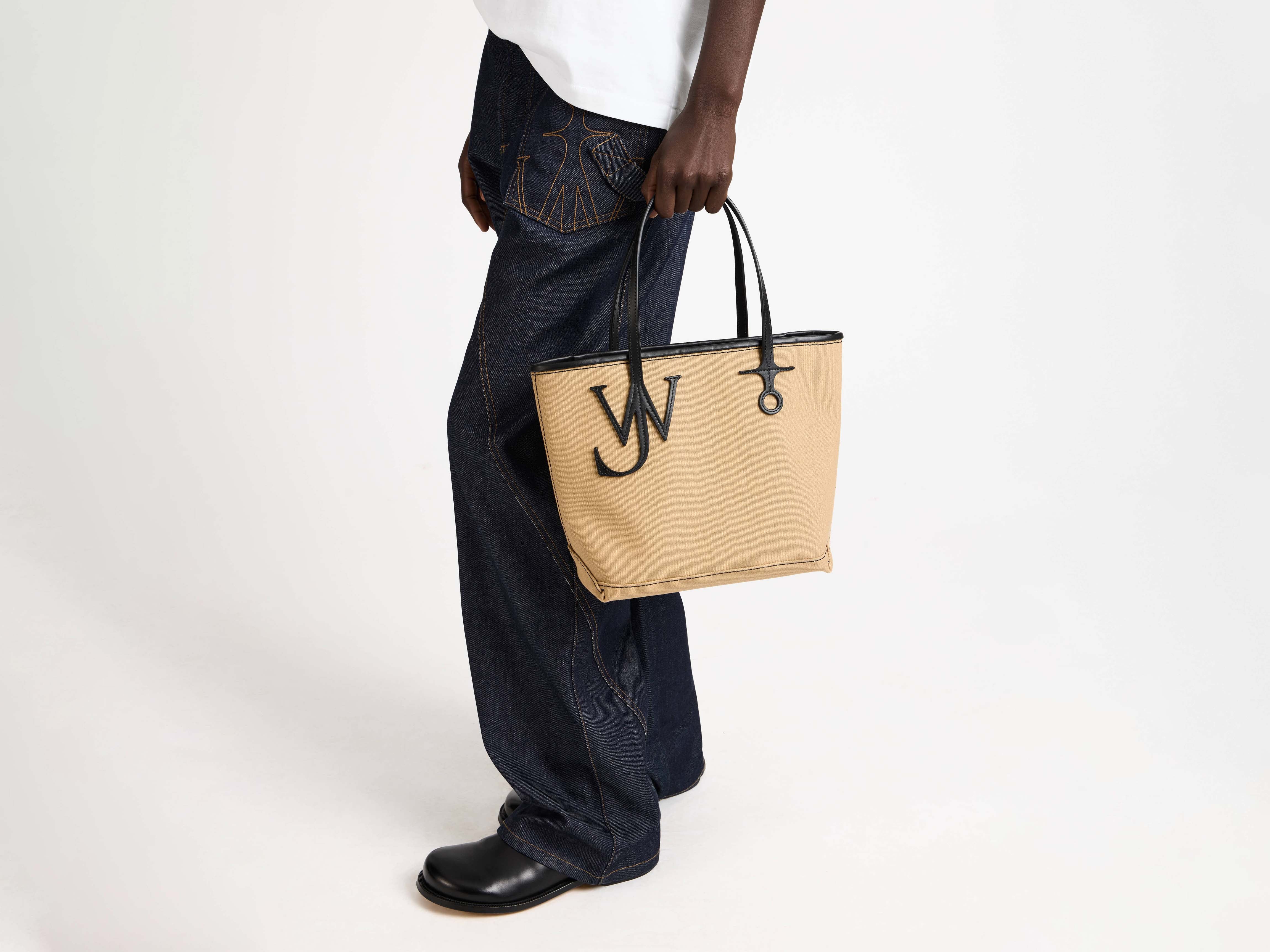 CL_SMALL ANCHOR TOTE - BEIGE/BLACK_HB0768FA0442 - Image 2