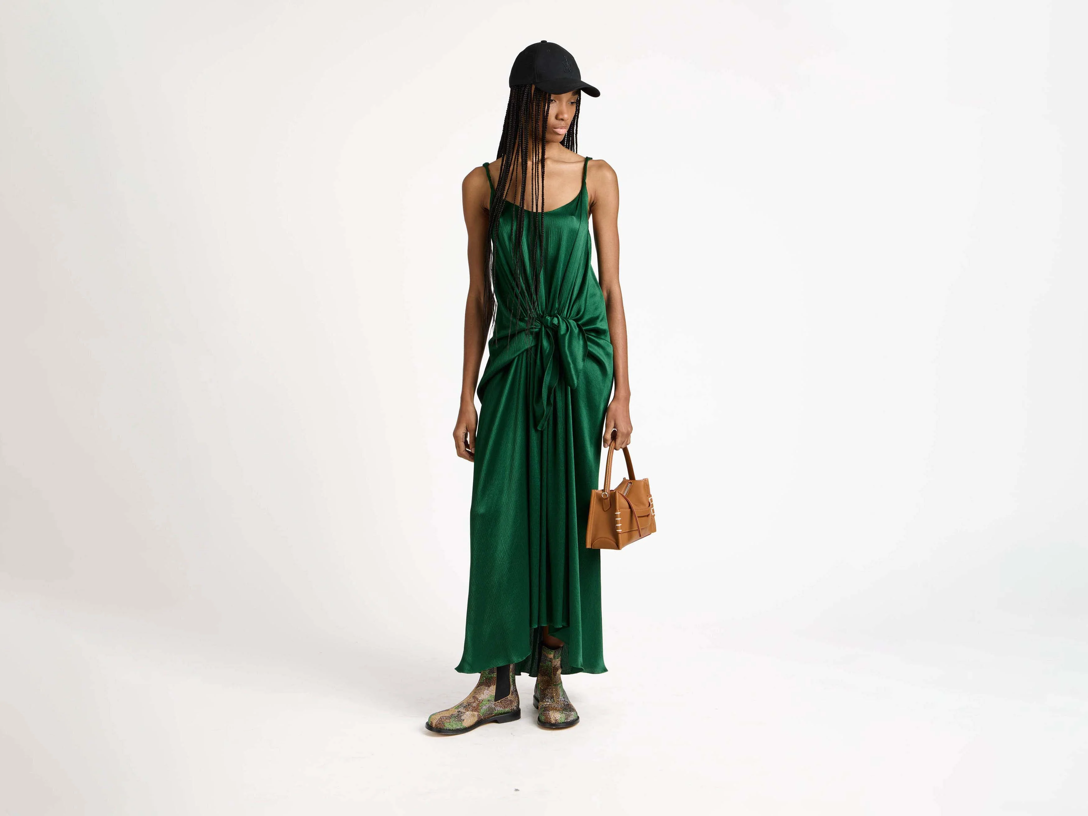 CL_WAIST KNOT DRESS - BLACK_DR0503PG1897 - Image 5