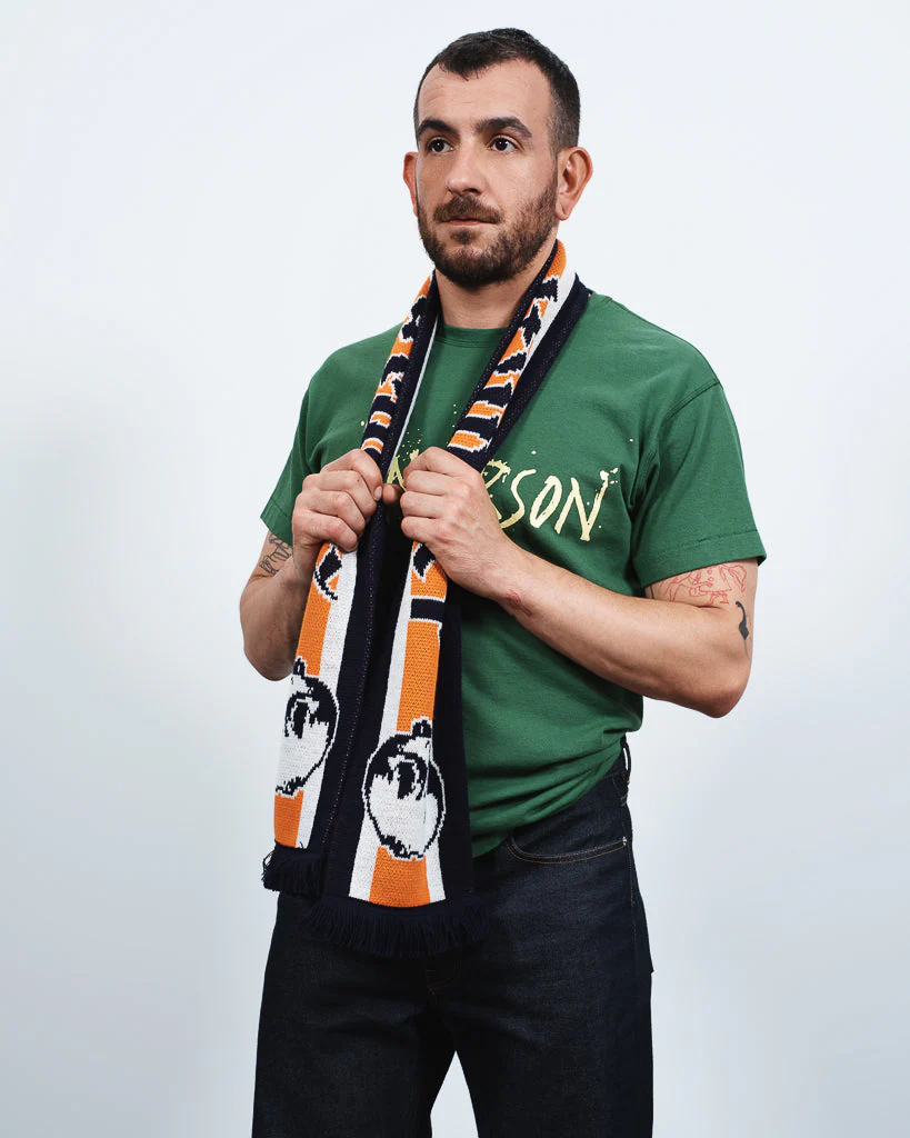 WINNER FOOTBALL KNITTED SCARF
