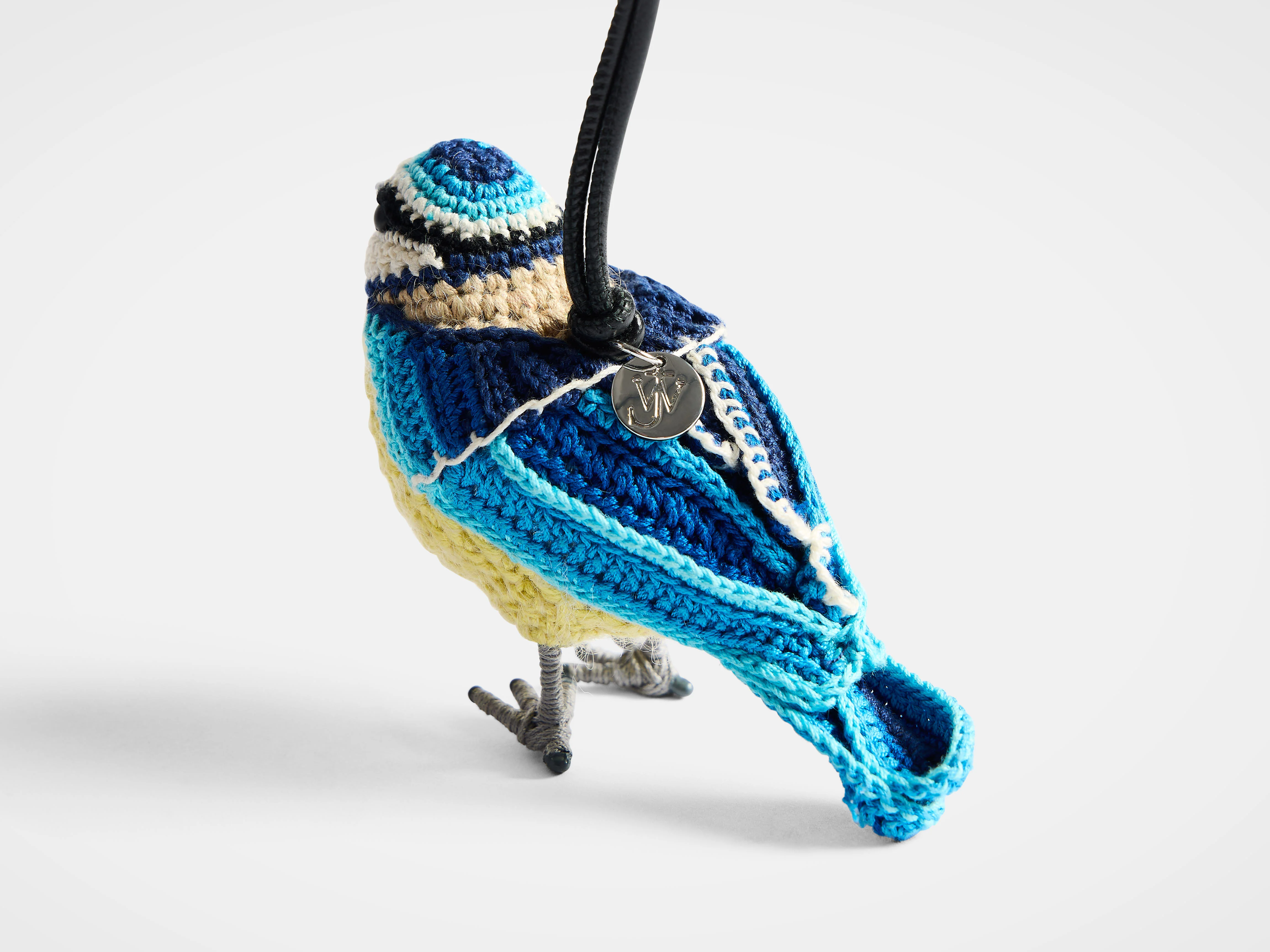 HAND-CROCHETED BLUE-TIT CHARM - Image 2