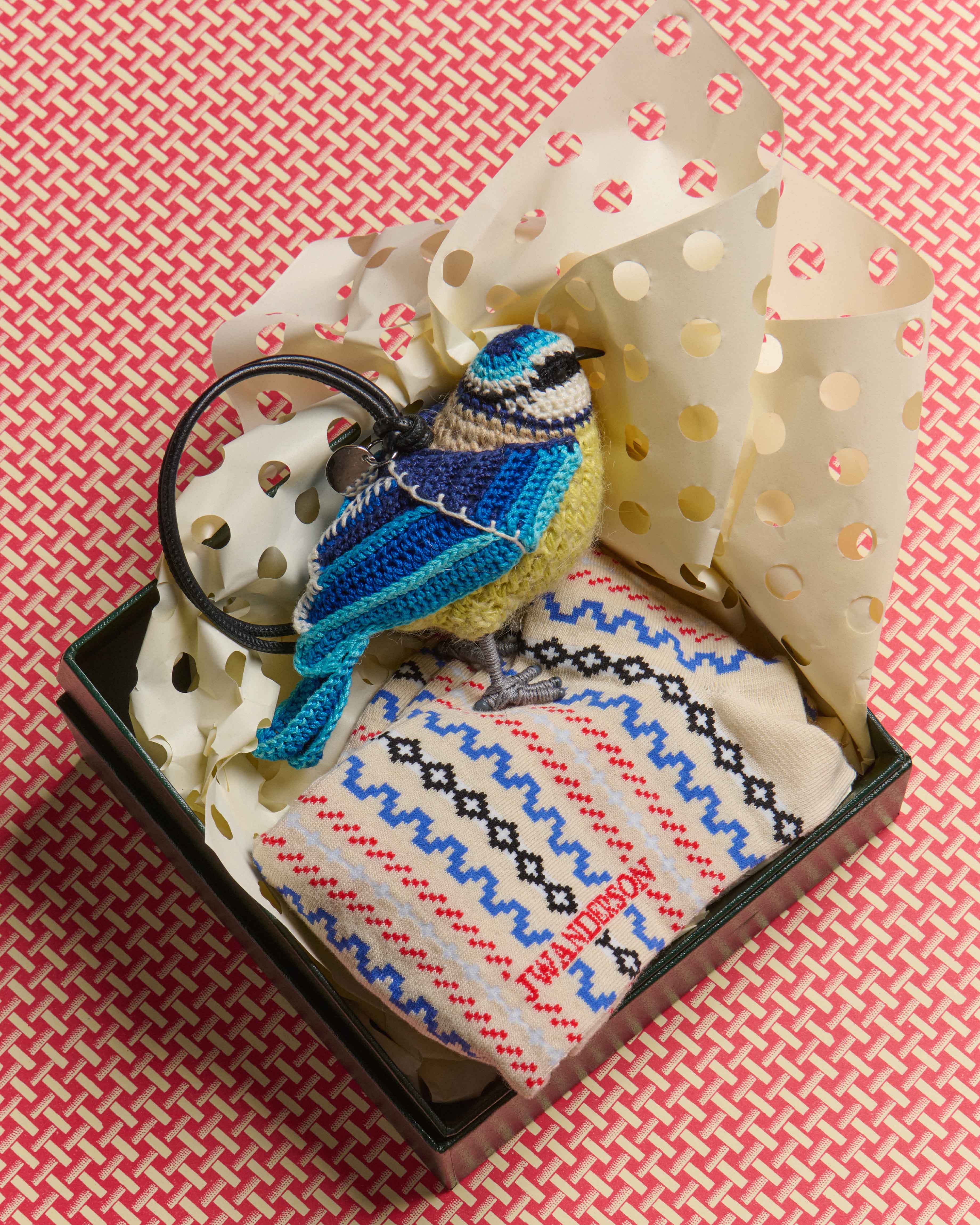 HAND-CROCHETED BLUE-TIT CHARM - Image 4
