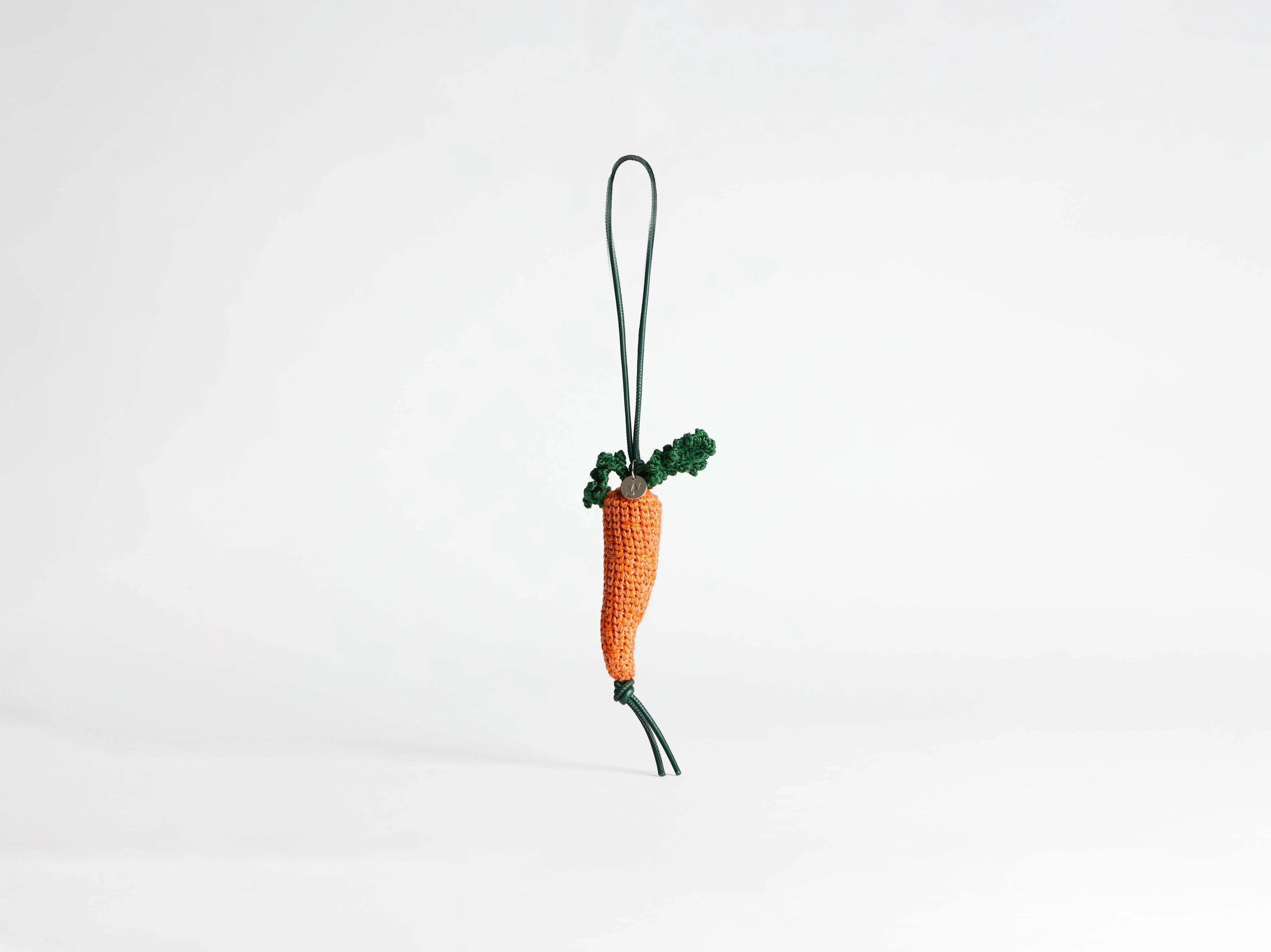 HAND-CROCHETED CARROT CHARM