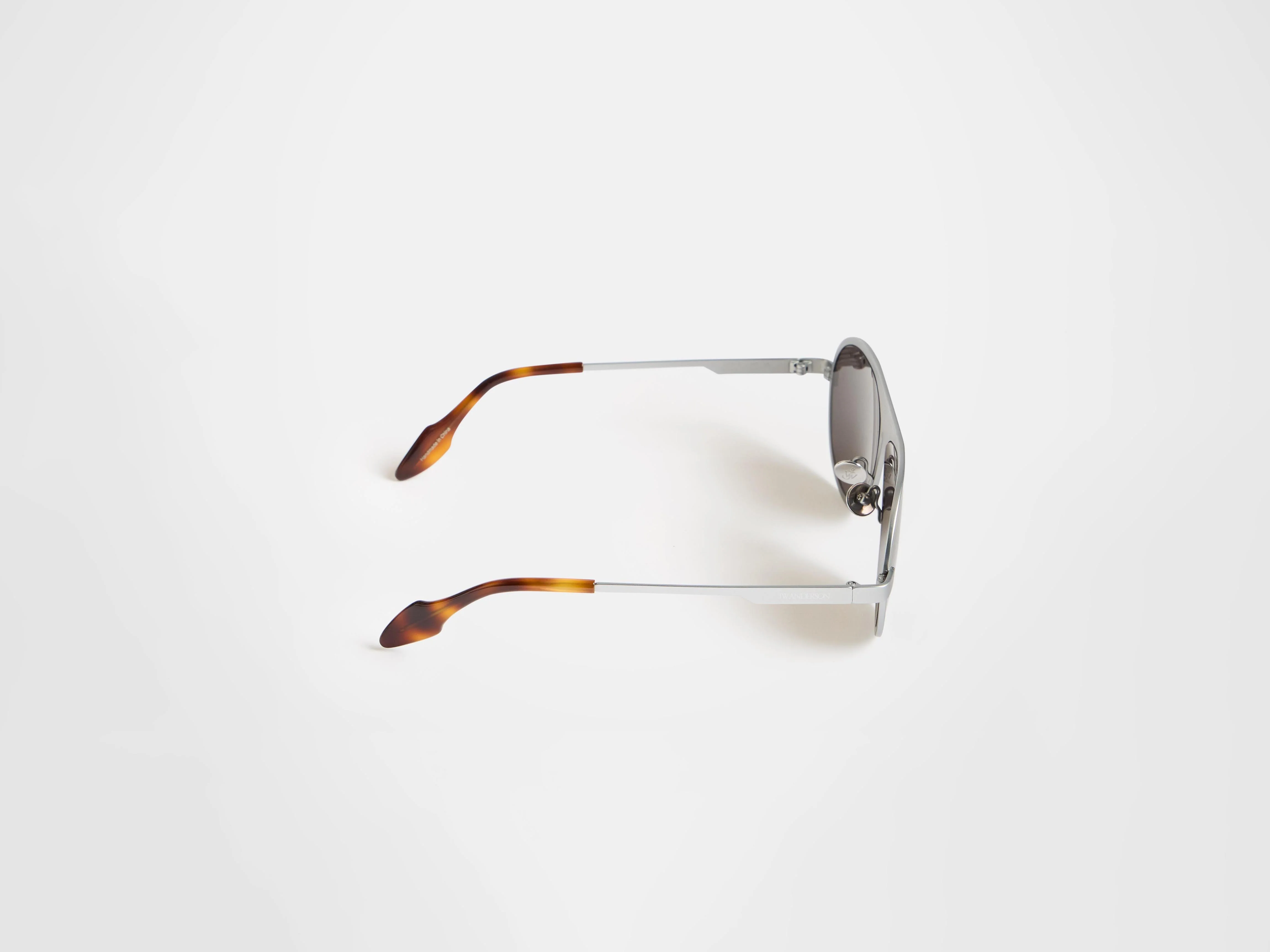 JWA05 AVIATOR SUNGLASSES IN SILVER - Image 5