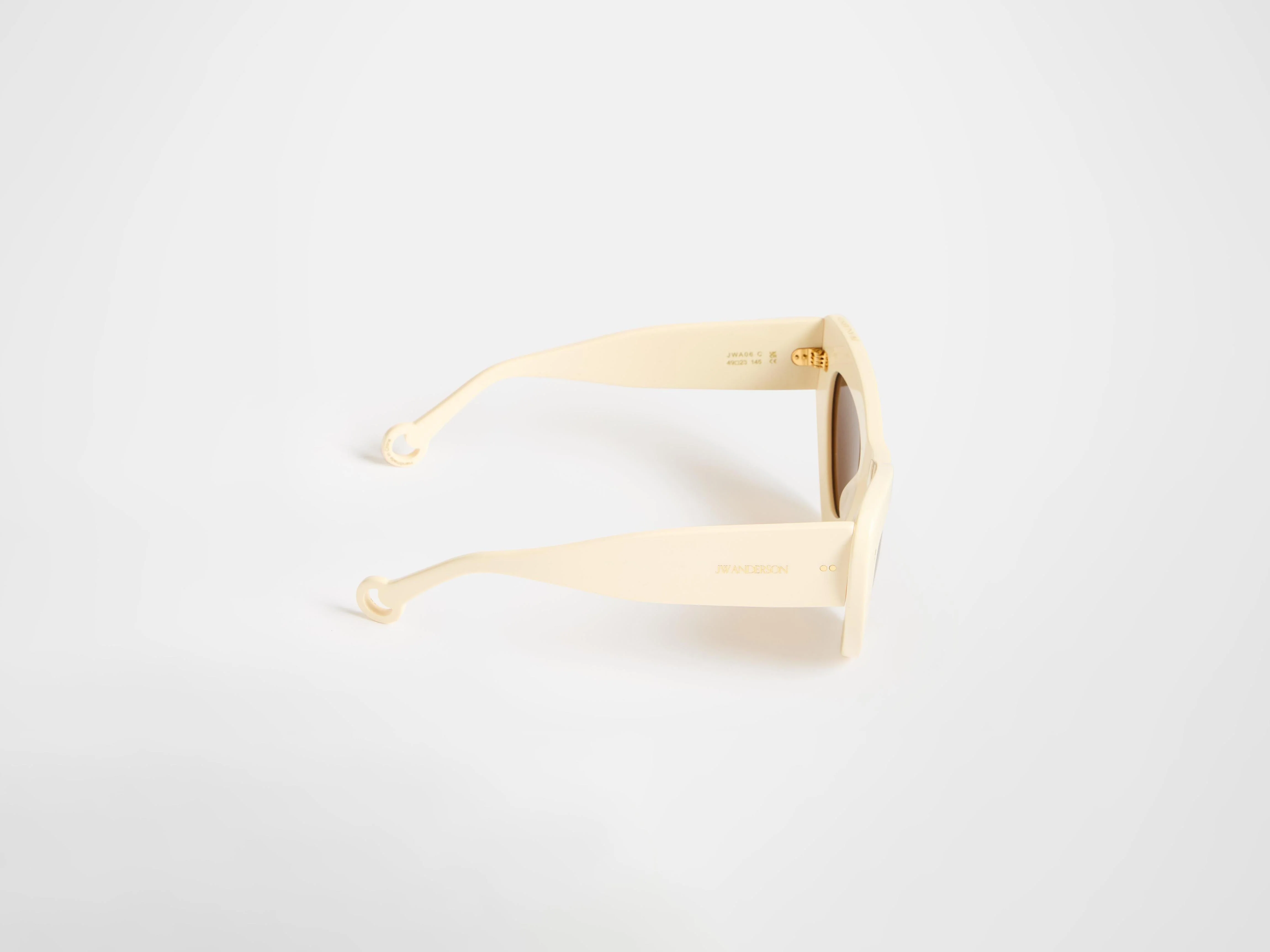 JWA06 BUTTERFLY SUNGLASSES IN OFF-WHITE - Image 6
