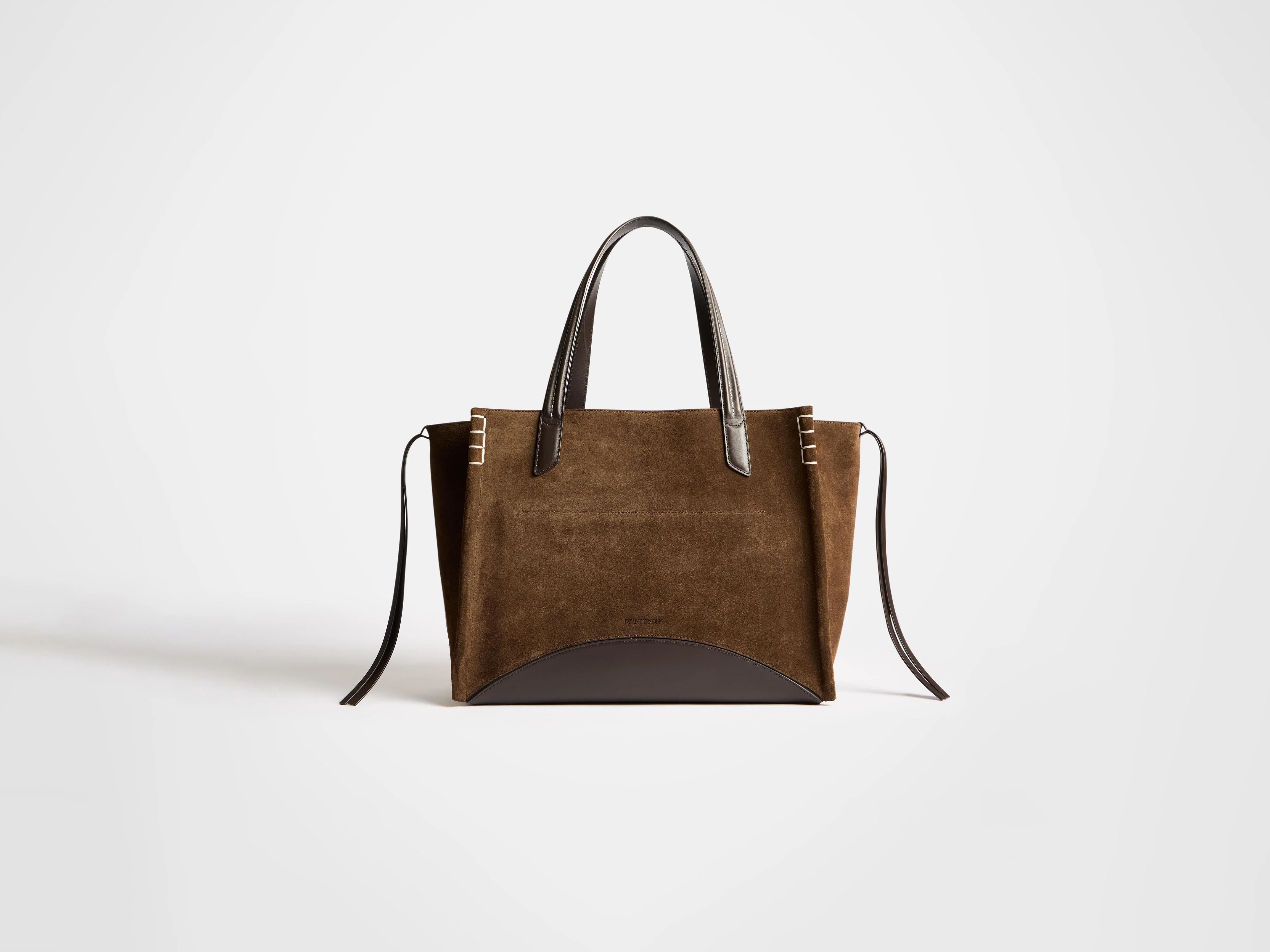 LOAFER CABAS BAG IN BROWN SUEDE - Image 10