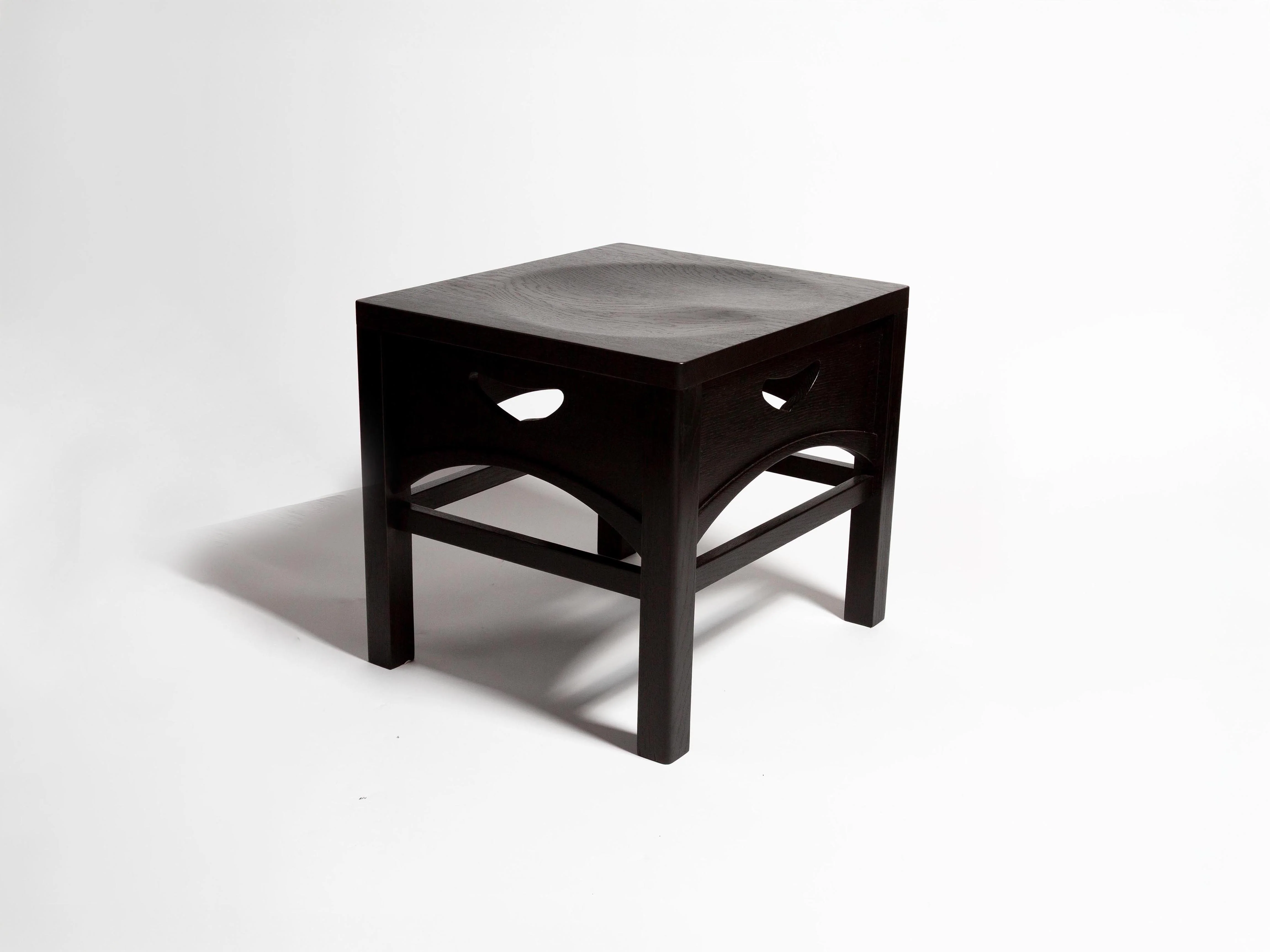 MACKINTOSH STOOL IN BLACK - Image 2