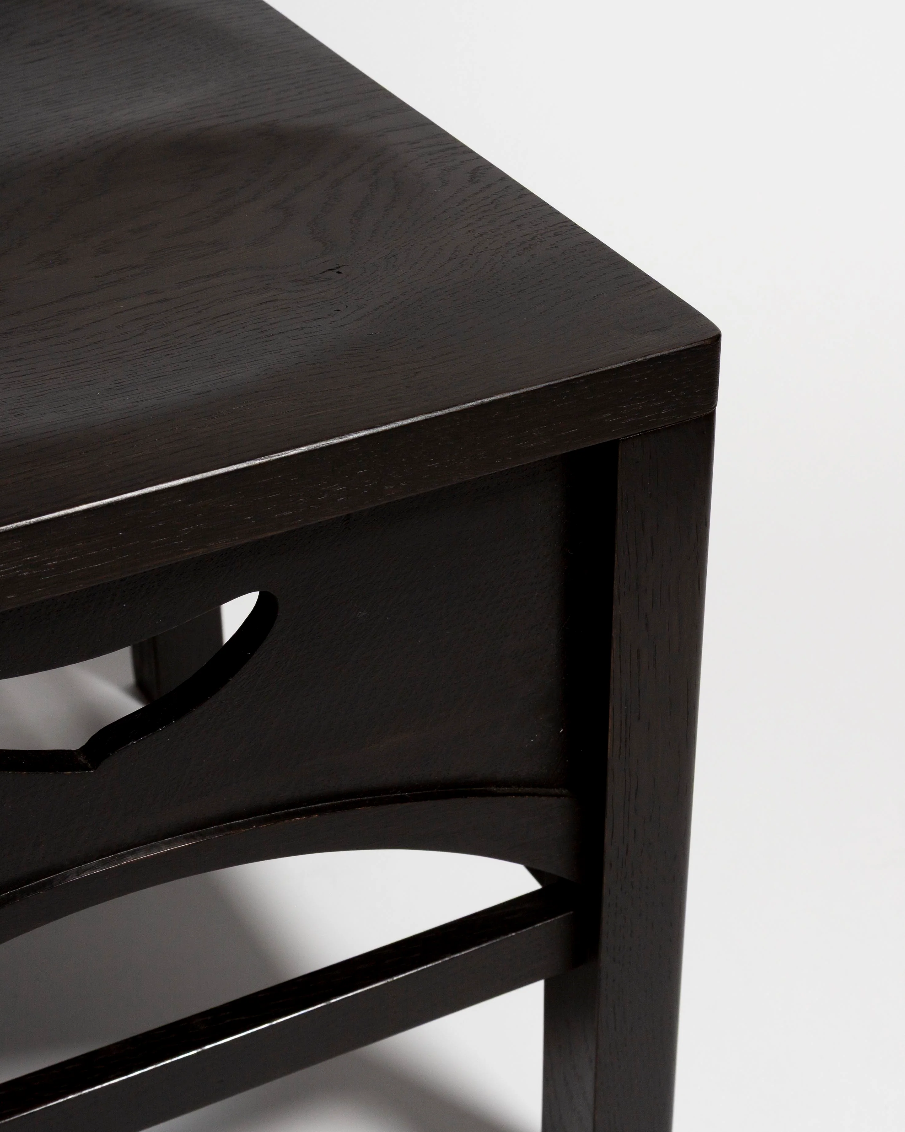 MACKINTOSH STOOL IN BLACK - Image 3