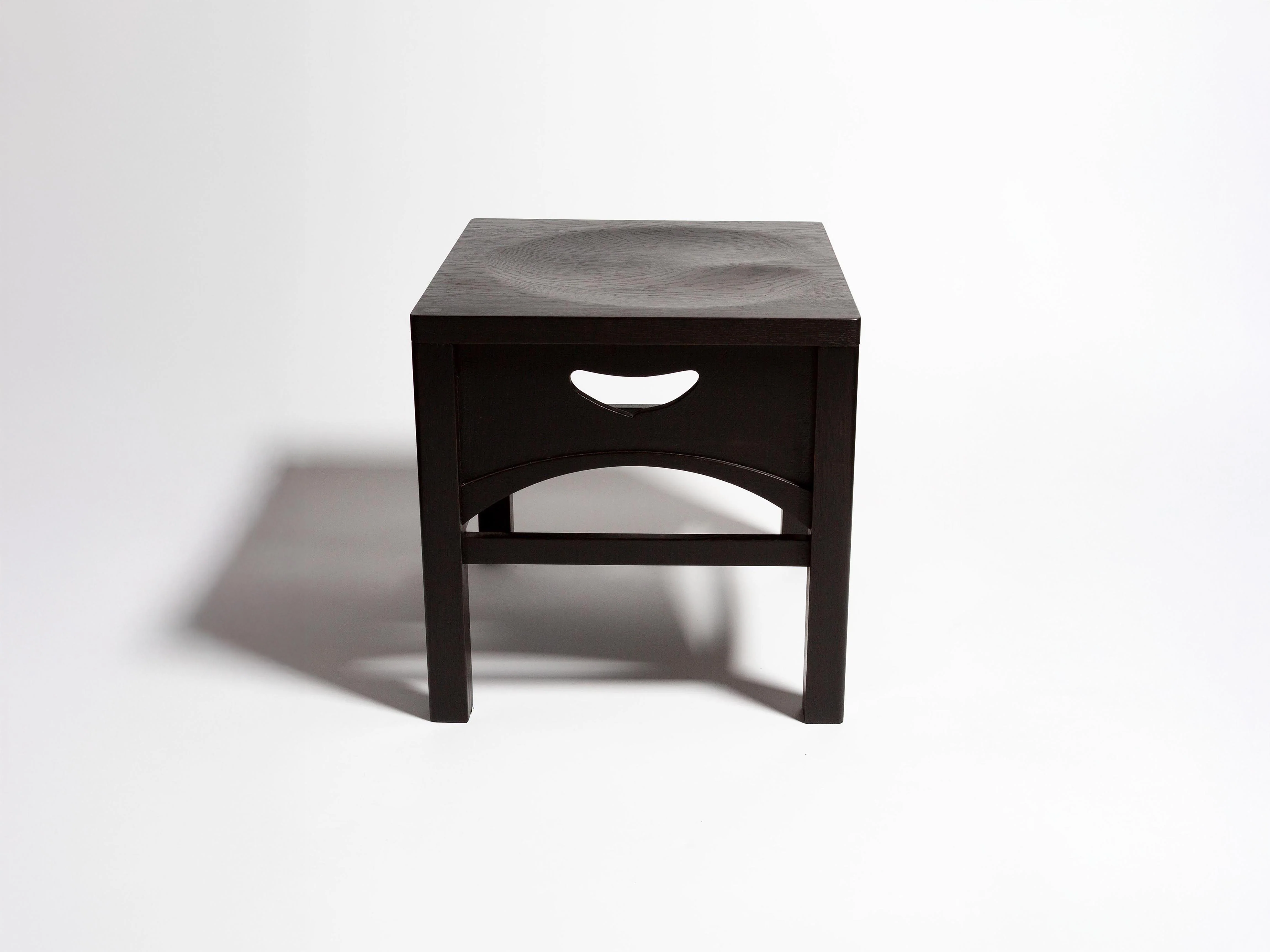 MACKINTOSH STOOL IN BLACK - Image 4