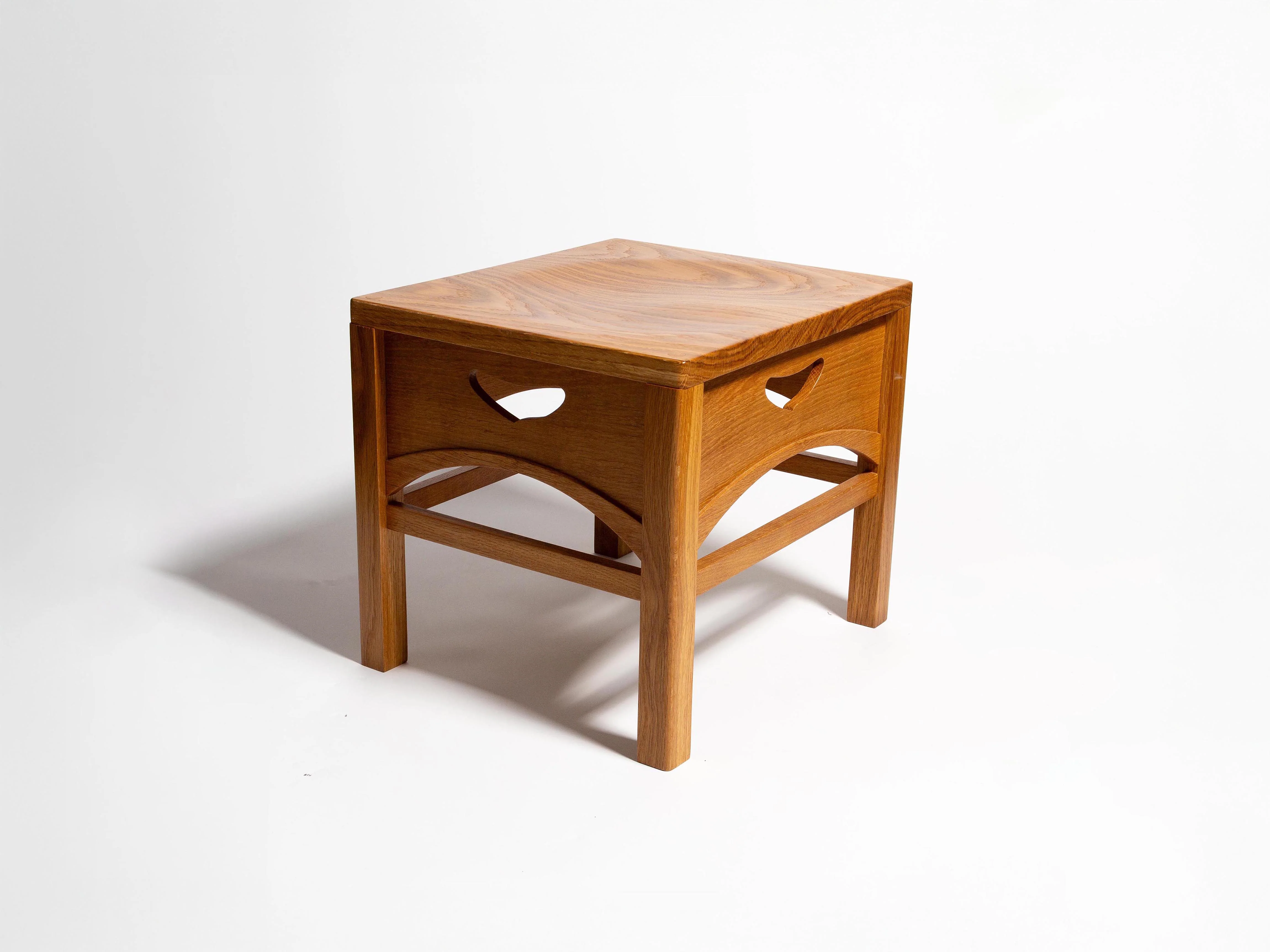 MACKINTOSH STOOL IN OILED OAK - Image 2