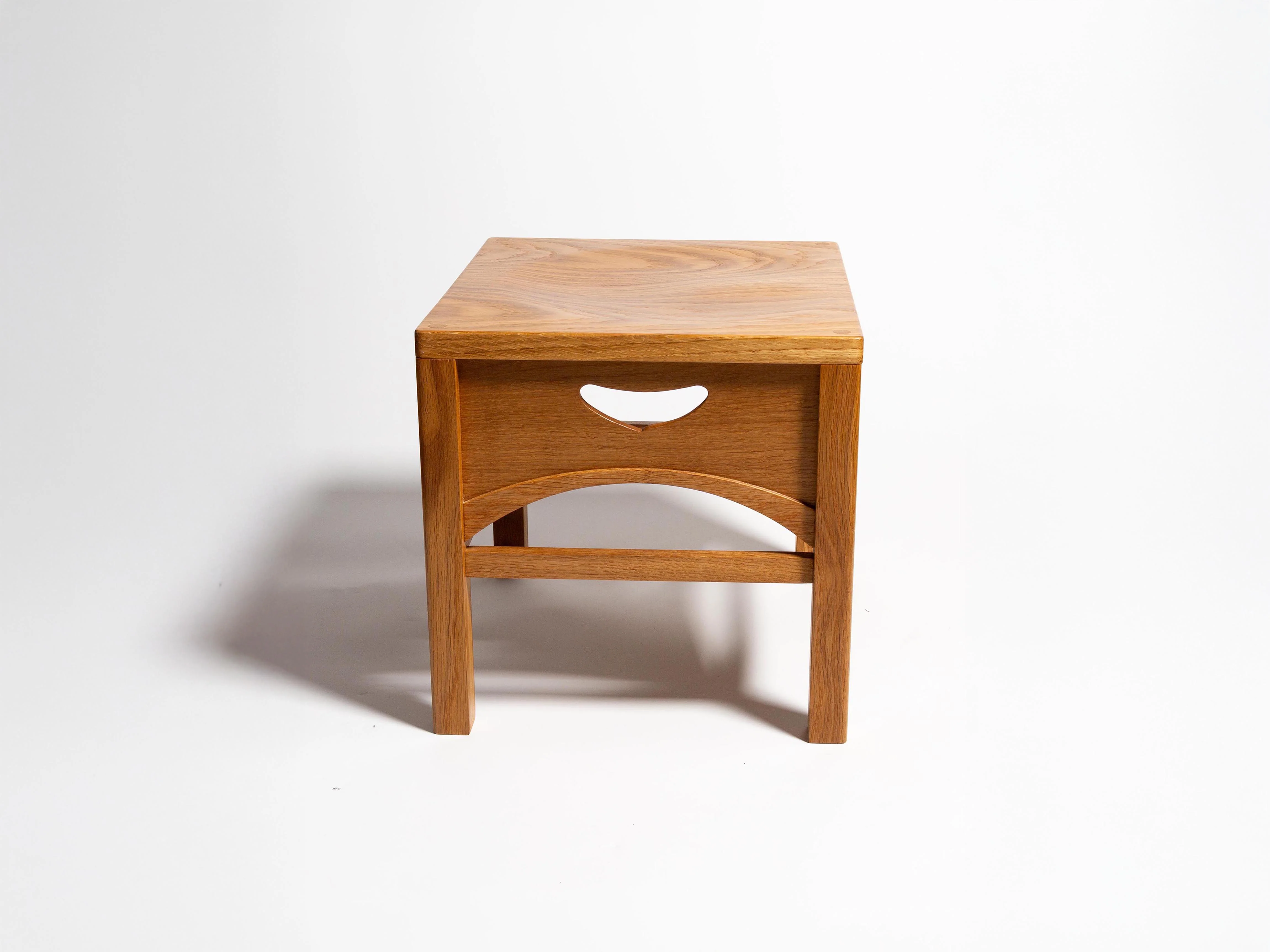 MACKINTOSH STOOL IN OILED OAK - Image 4