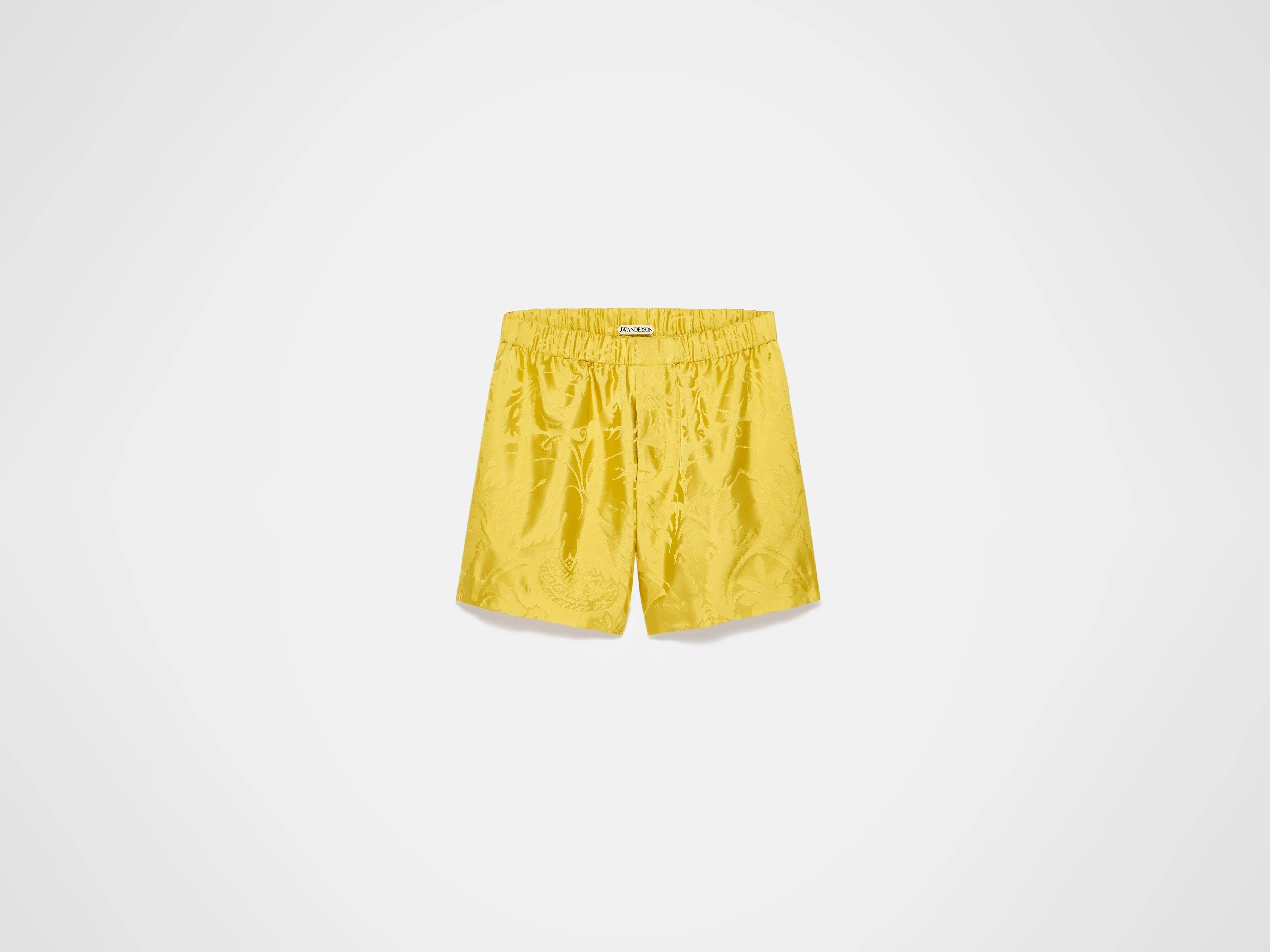 MENS DAMASK WOVEN SHORTS IN CITRINE - Image 11