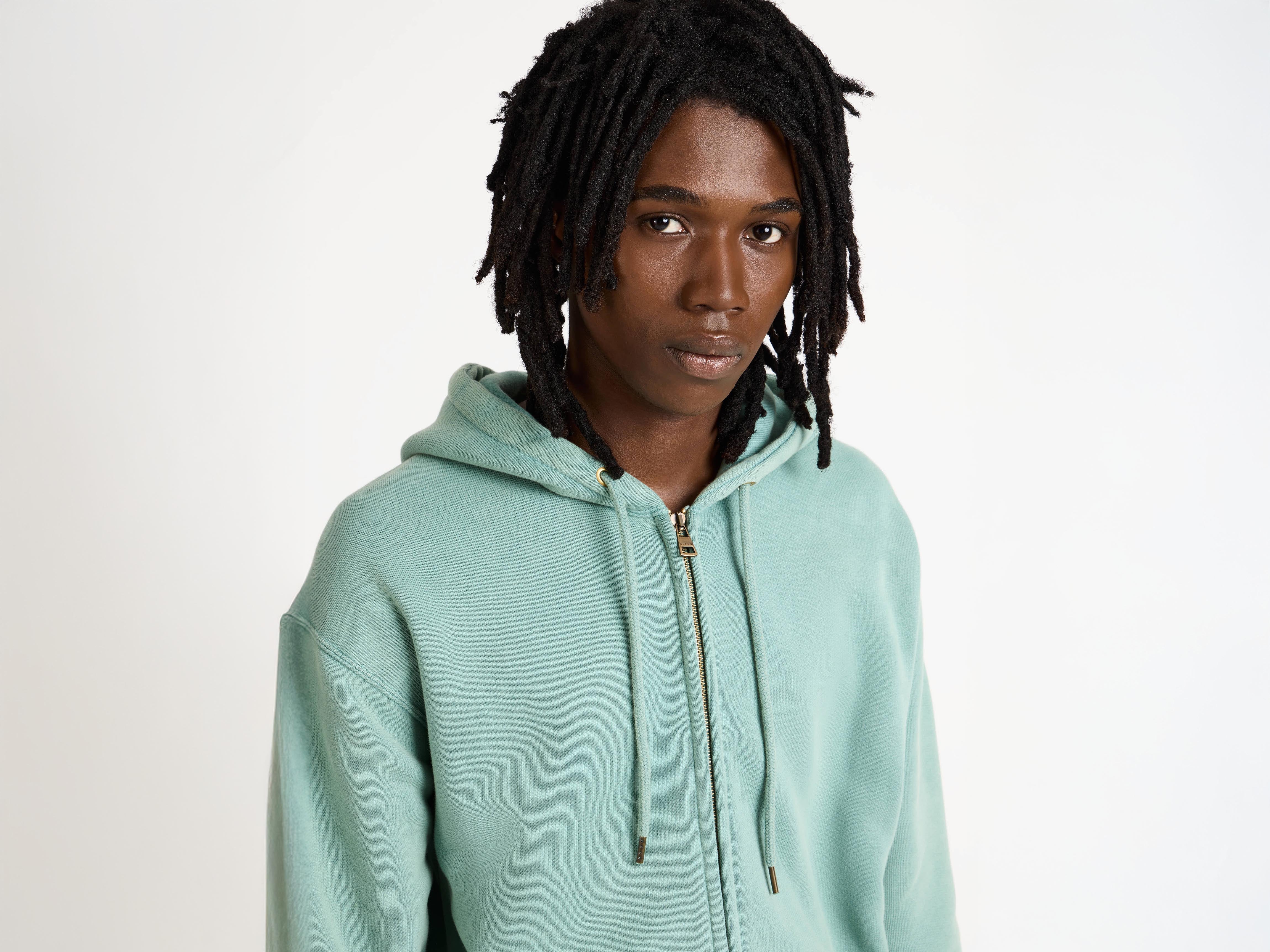CL_FRONT ZIP HOODIE - NAVY_JW0241PG1901