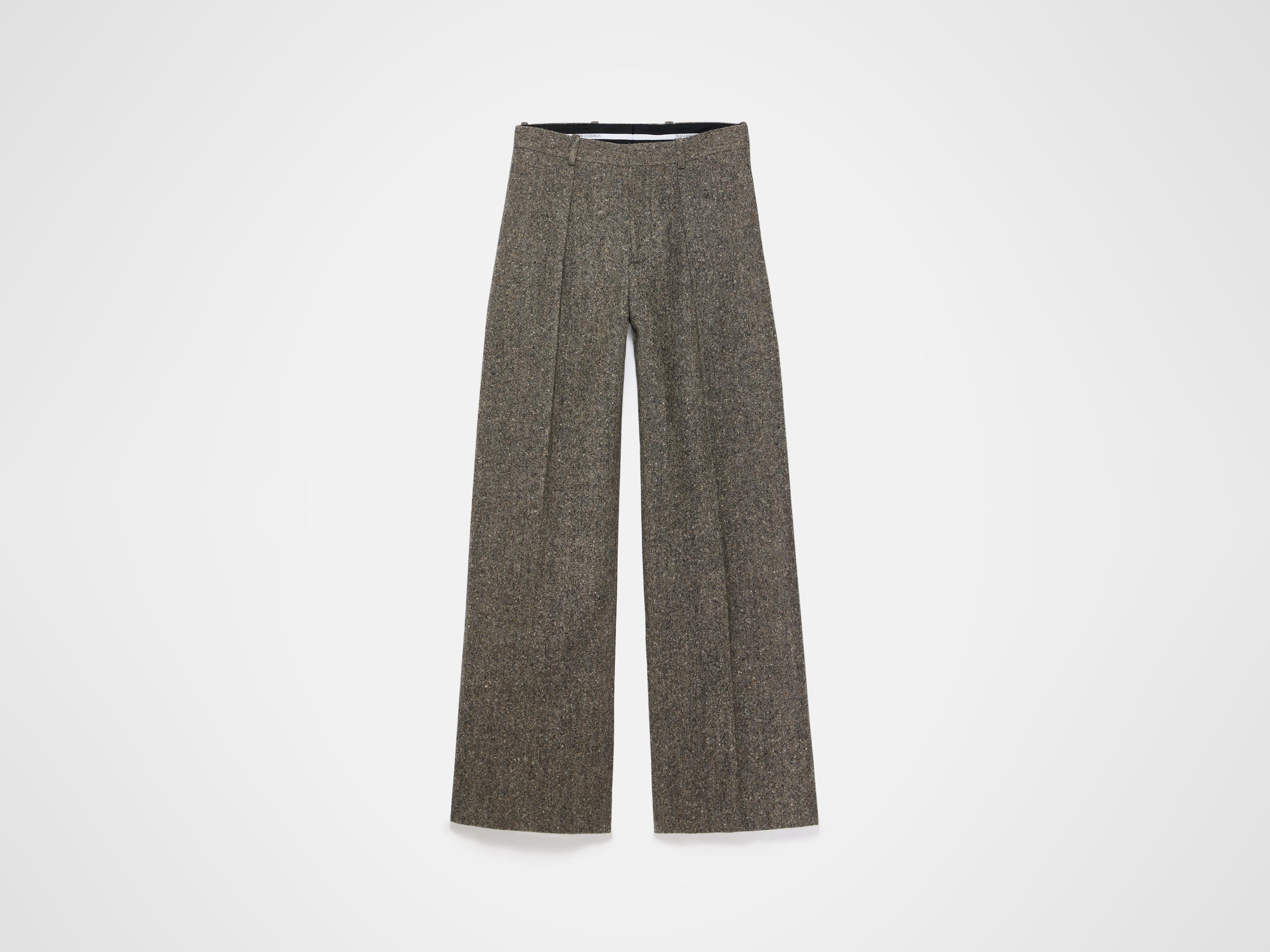 MENS STRAIGHT LEG TROUSERS IN BEIGE - Image 5