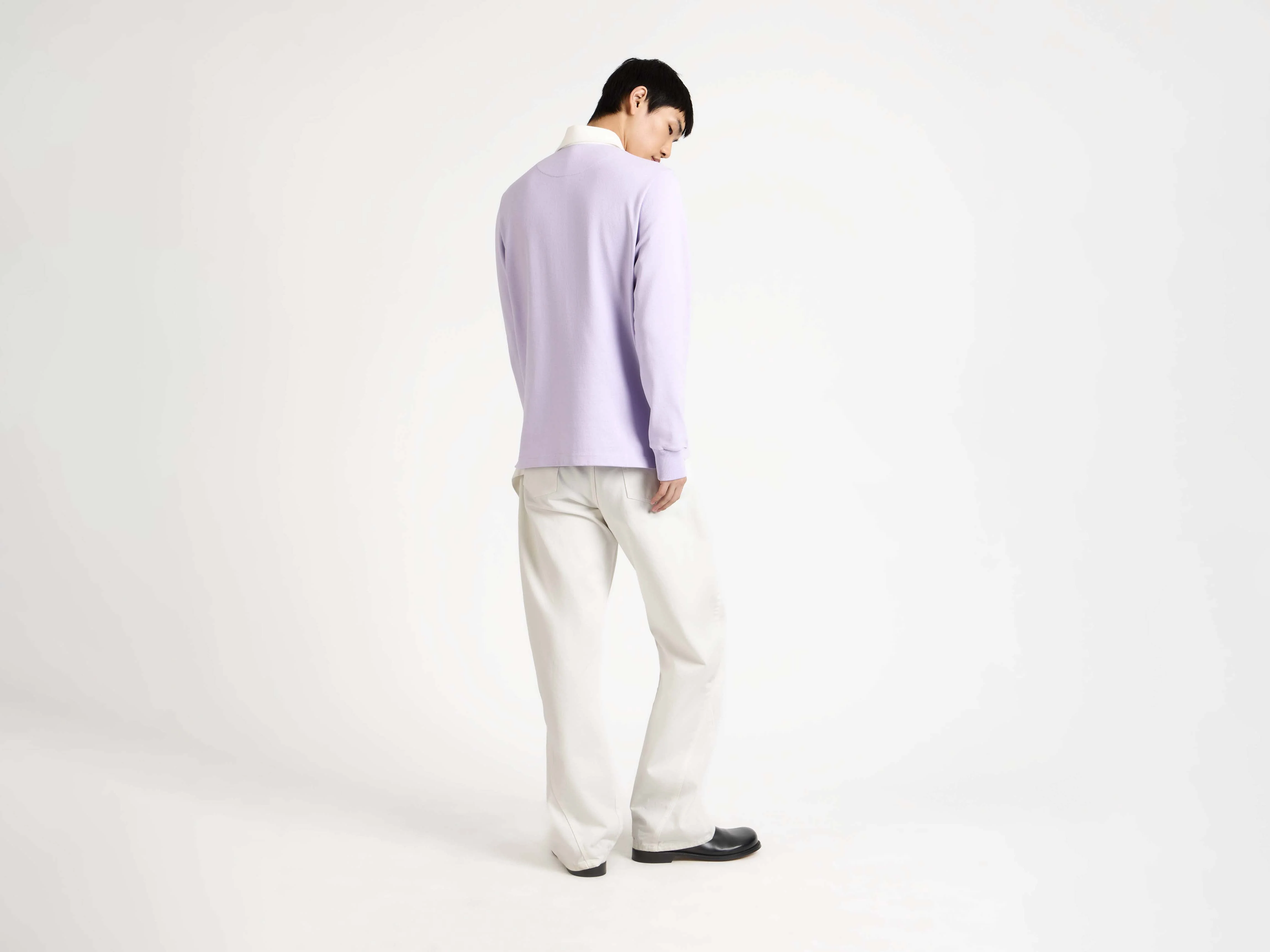 MENS TWISTED WORKWEAR JEANS IN OFF WHITE - Image 7