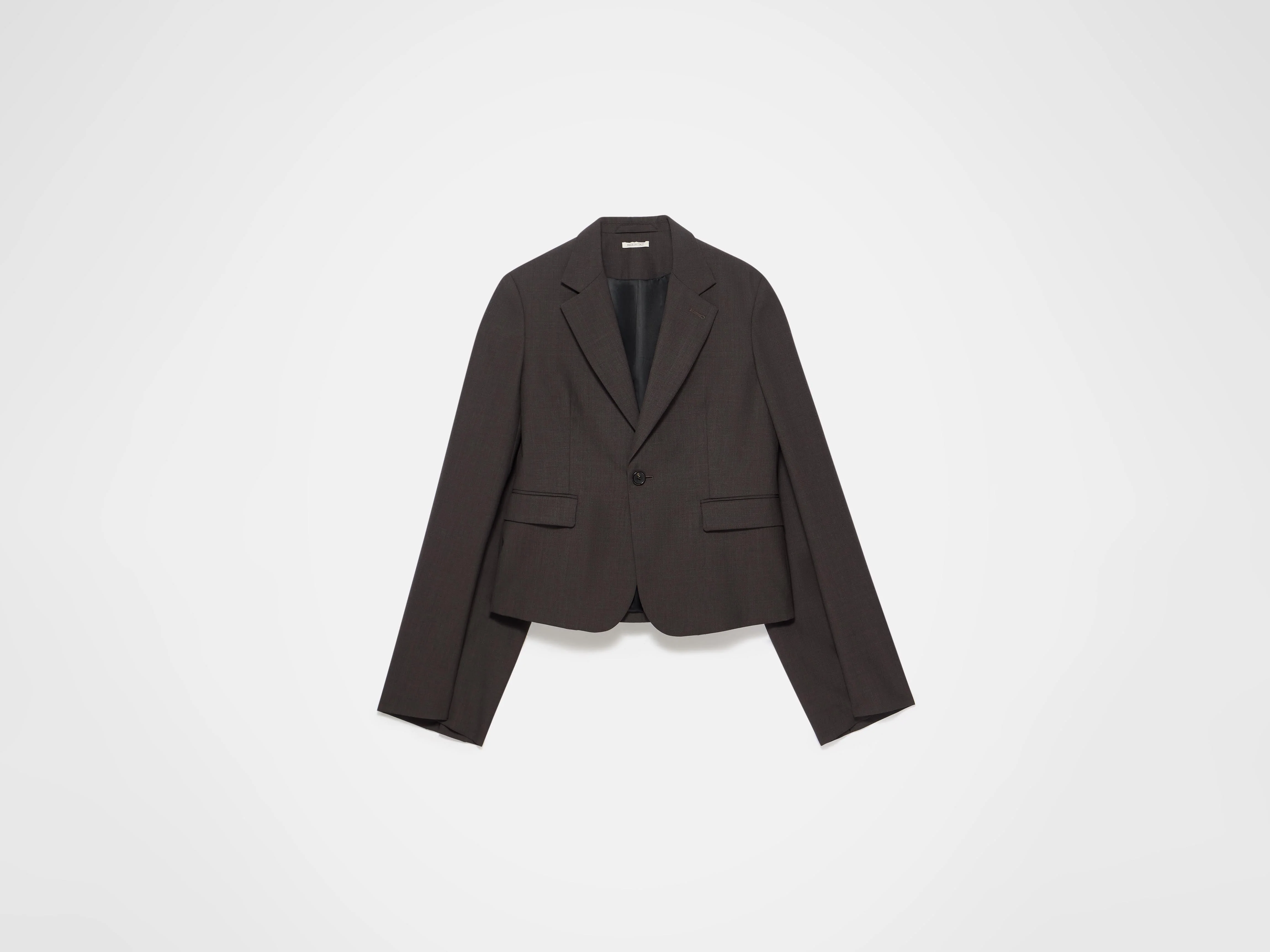 MENS WIDE SLEEVE BLAZER IN CHOCOLATE BROWN - Image 5