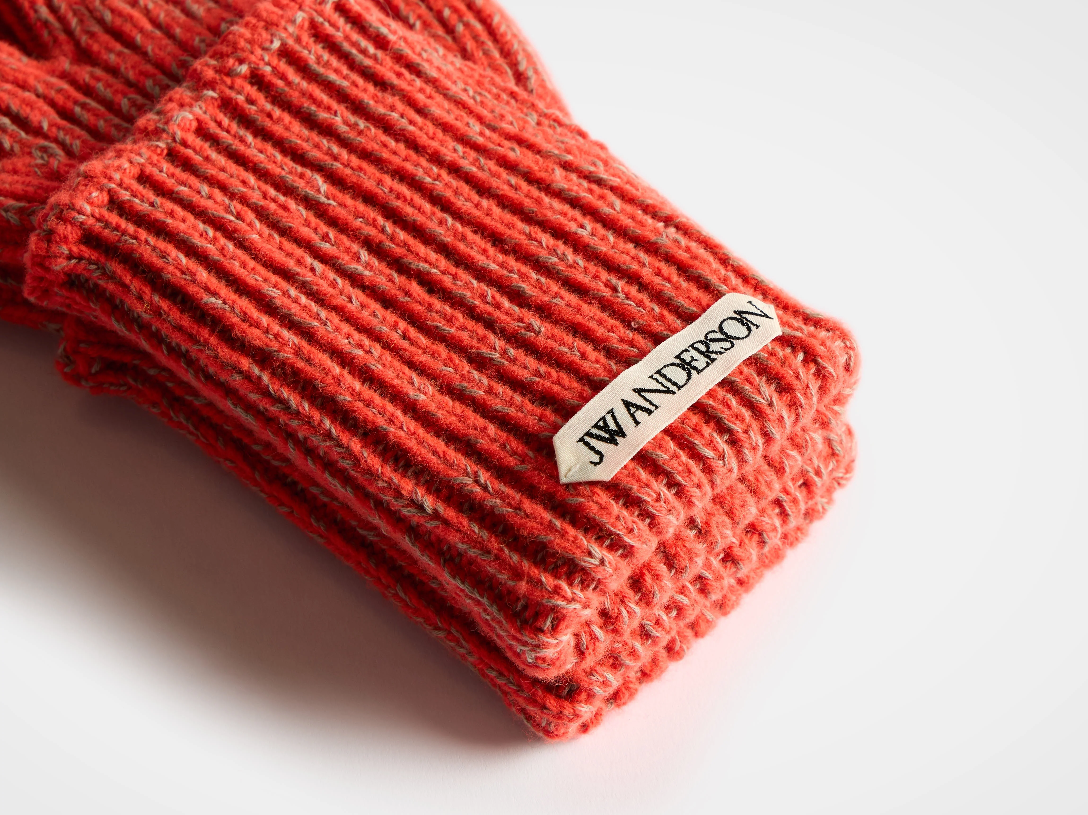 MOULINE GLOVES IN NEON ORANGE - Image 2
