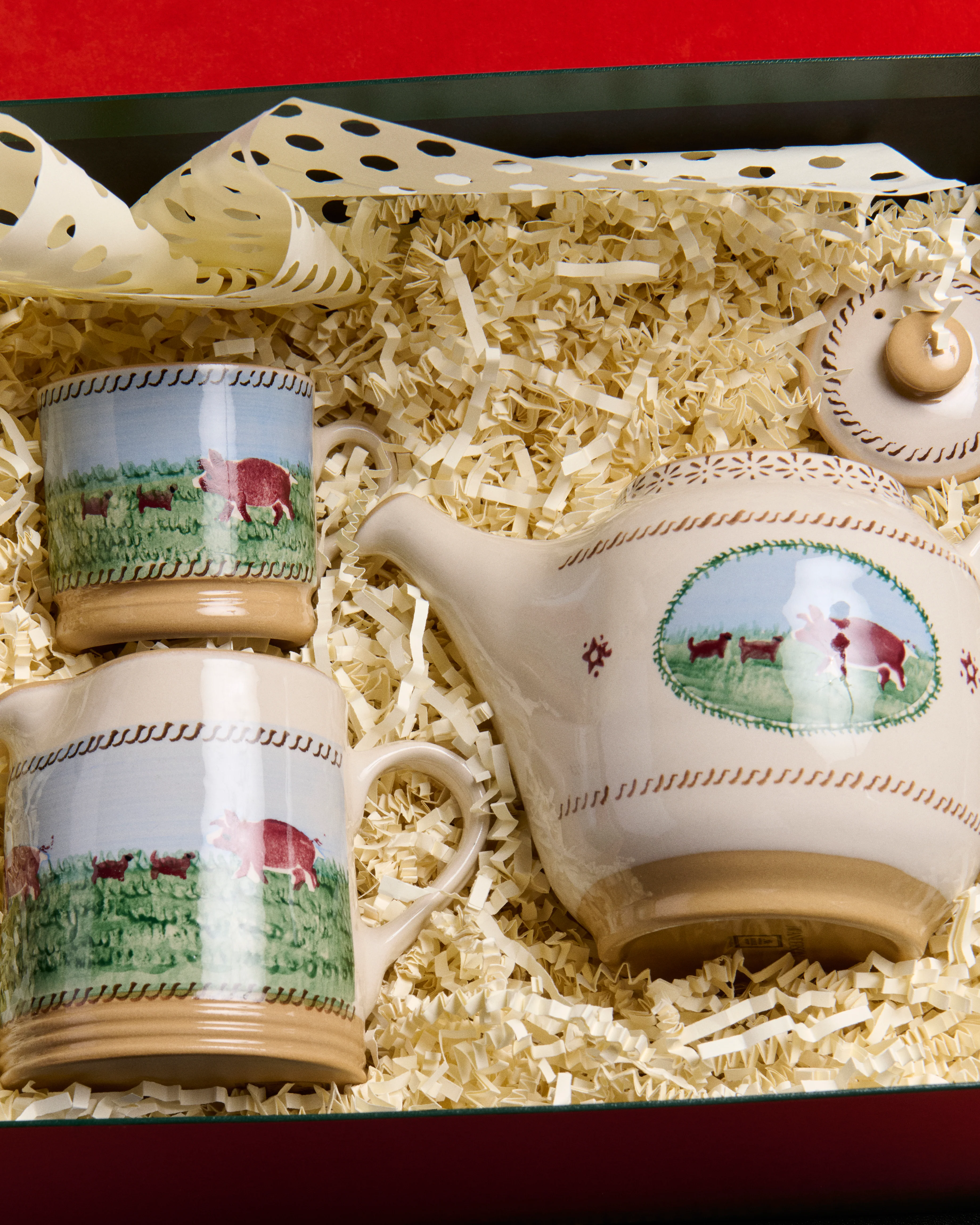 NICHOLAS MOSSE SMALL MUG IN WHITE & MULTI - Image 5