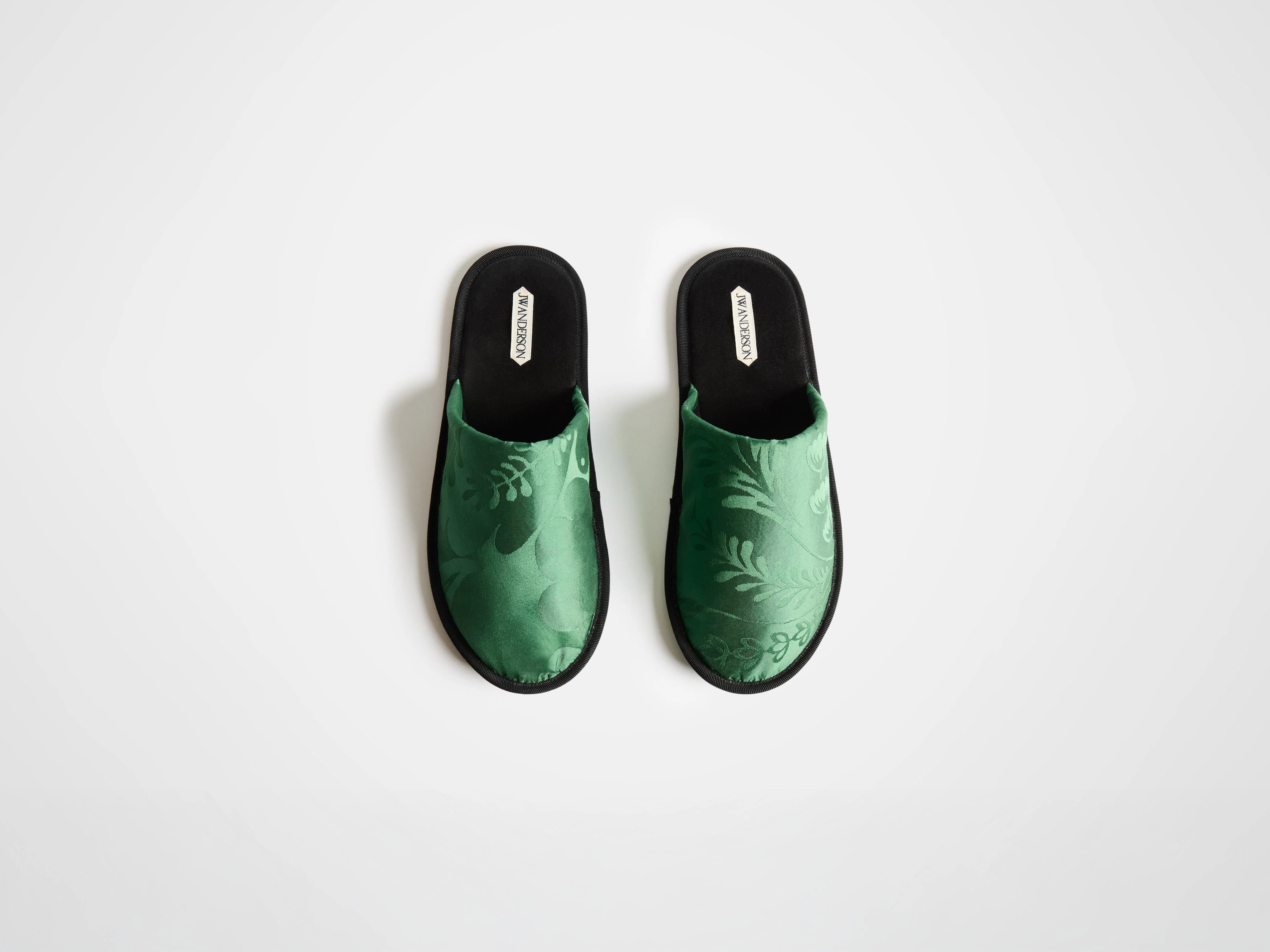 WOMENS CLOSE TOE SLIDES IN EMERALD - Image 3