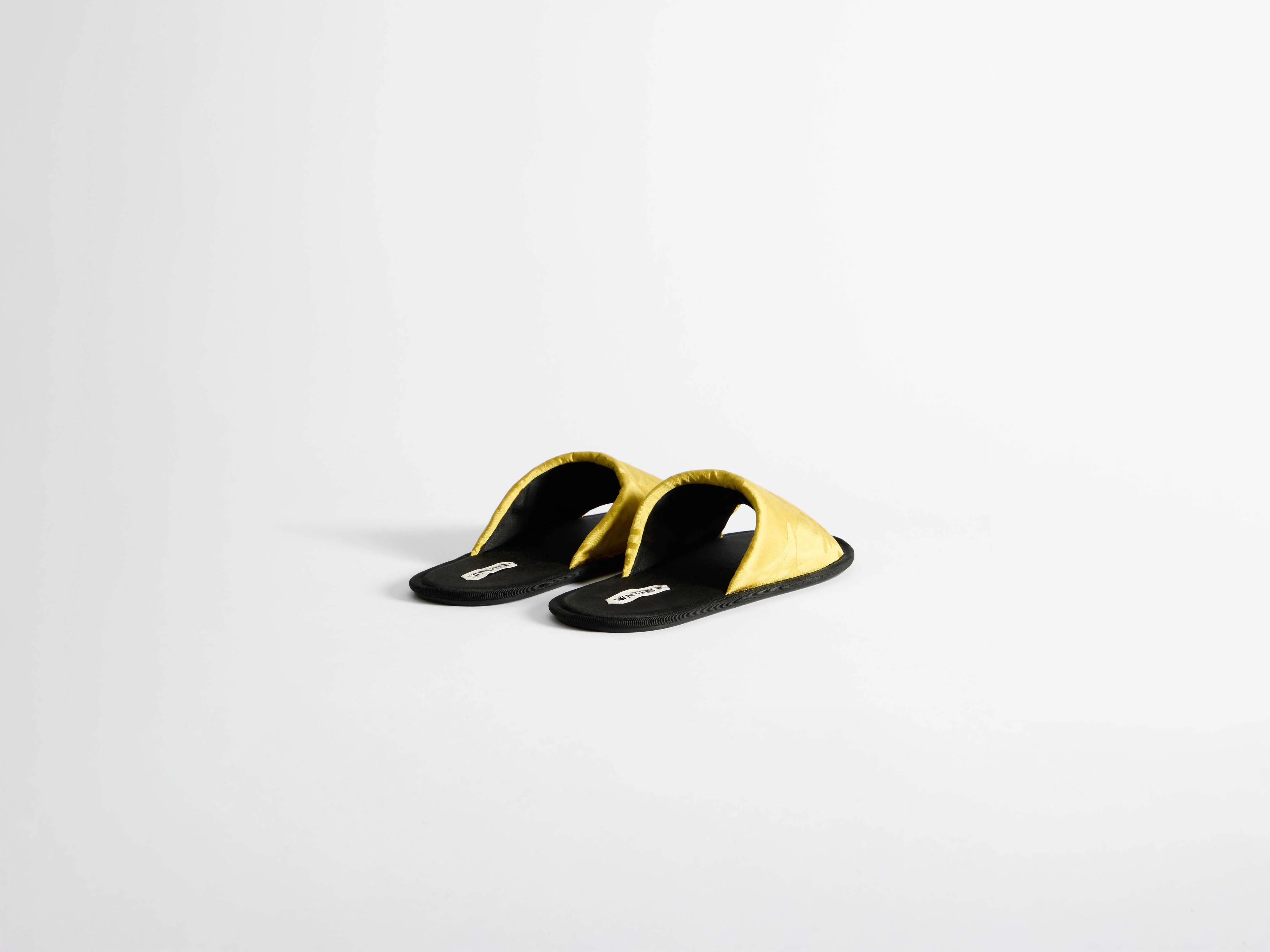 WOMENS OPEN TOE SLIDE IN CITRINE - Image 2