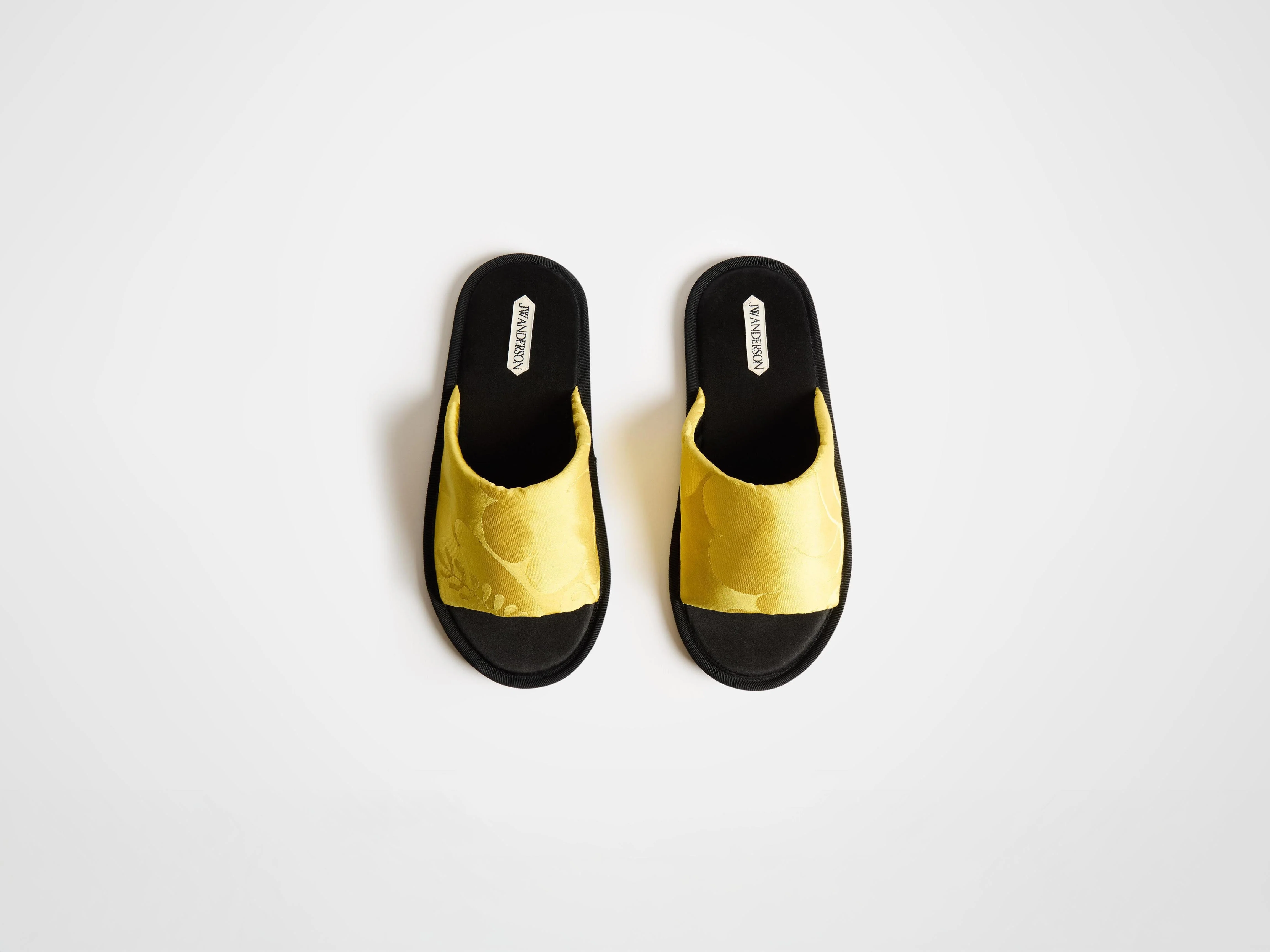 WOMENS OPEN TOE SLIDE IN CITRINE - Image 4