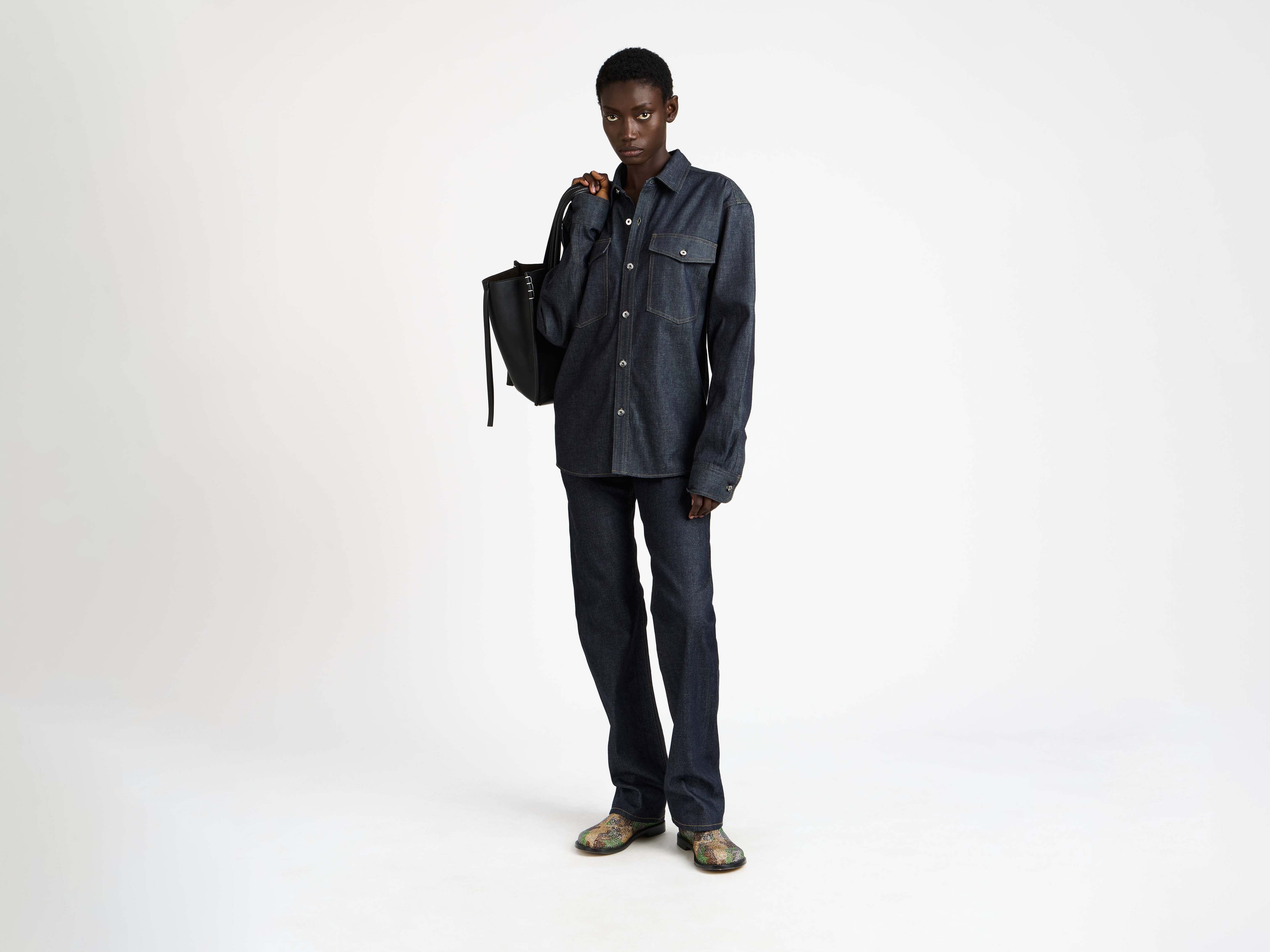 CL_OVERSIZED SHIRT - INDIGO_DS0016PG1932