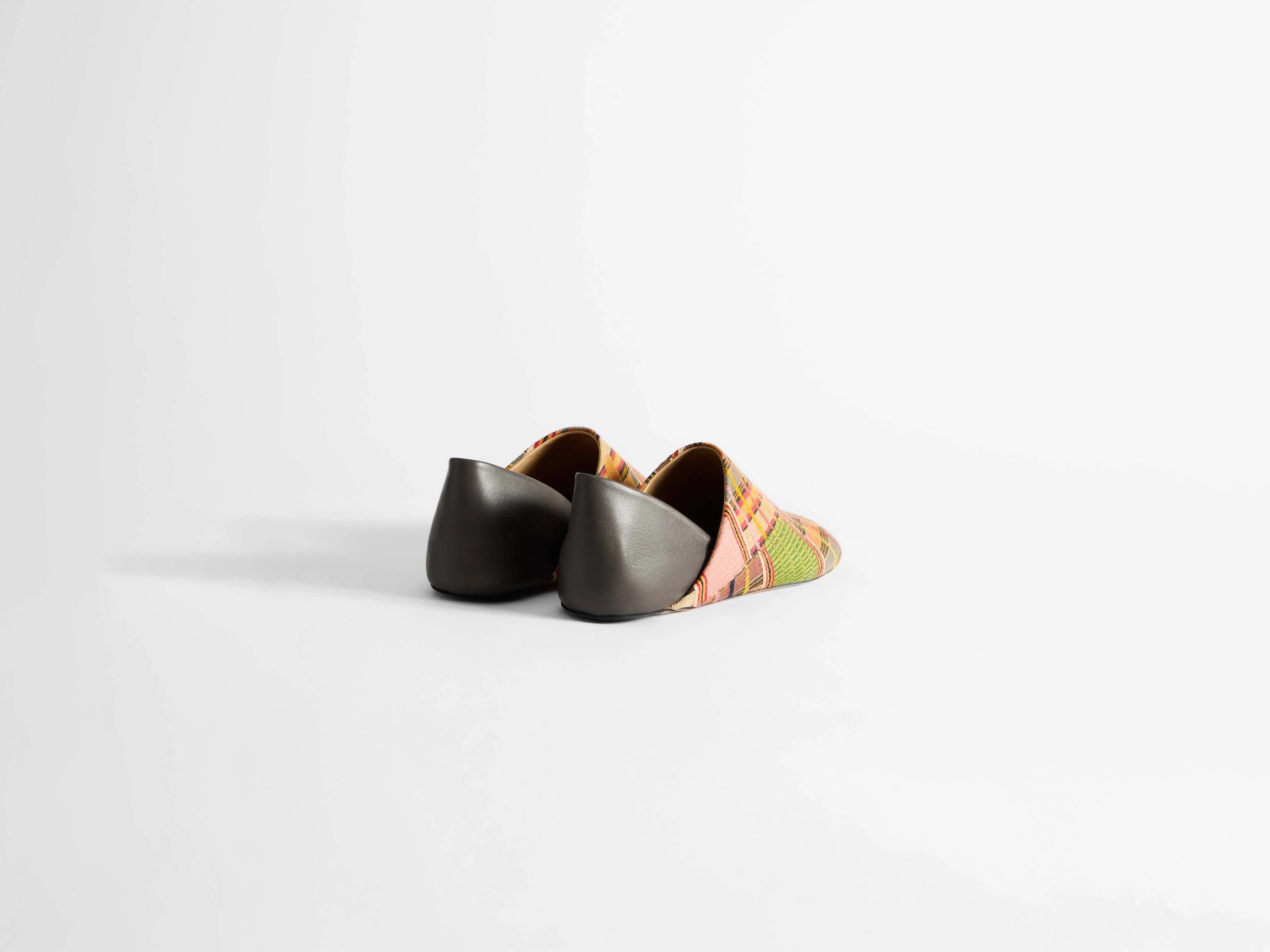WOMENS SLIPPER MULES IN MULTI - Image 2